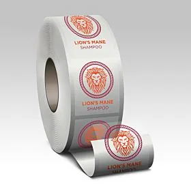 Clear BOPP Roll Labels