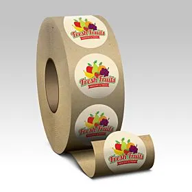 Eggshell Felt Roll Labels