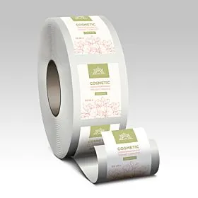 White BOPP Roll Labels